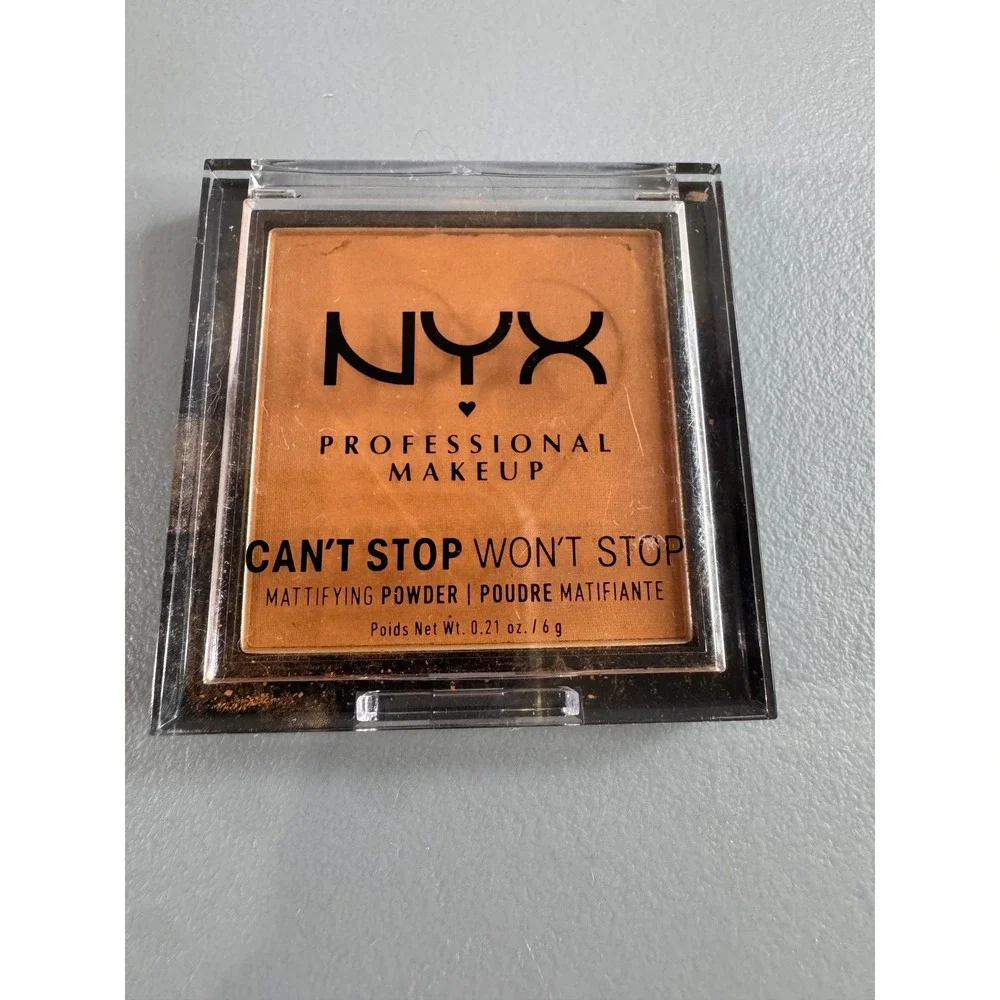 NYX Can't Stop Won't Stop Mattifying Powder Women Mocha Good CSWSM08 Matte 6g